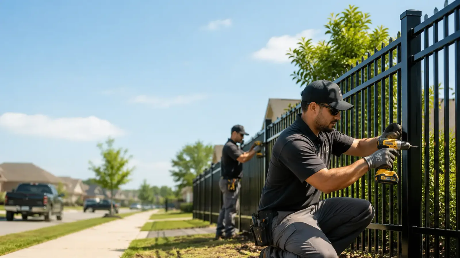 Metal Fence Installation in Somerville, OH